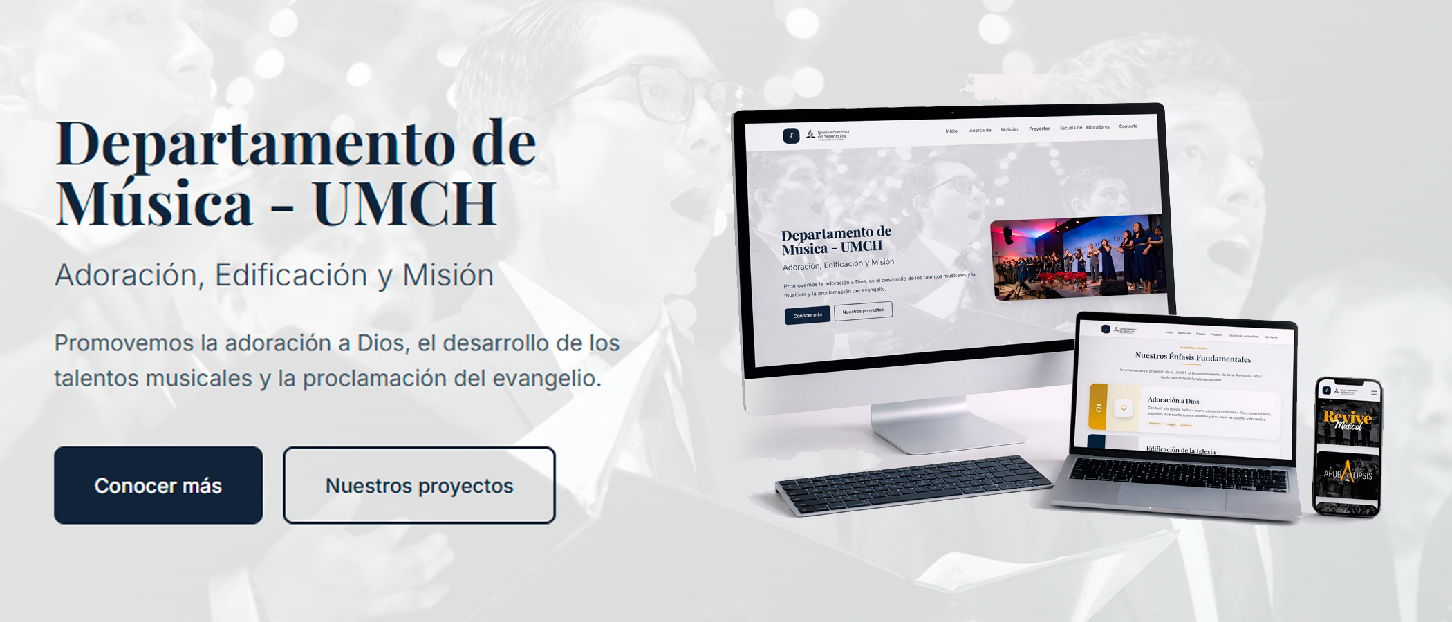 Página web del Departamento de Música